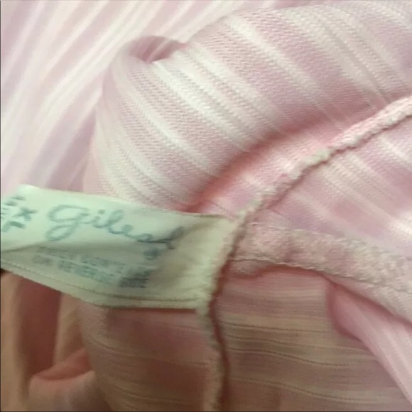 Vintage 60s Sleeveless Mod Striped Go Go Dress - Picture 8 of 8